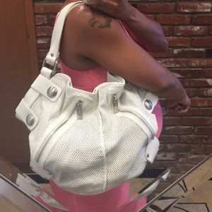 KOOBA White Patent Leather Purse