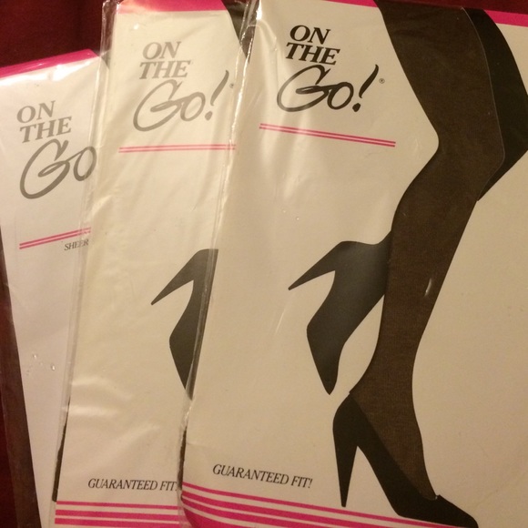 Black and Brown Sheer Tights