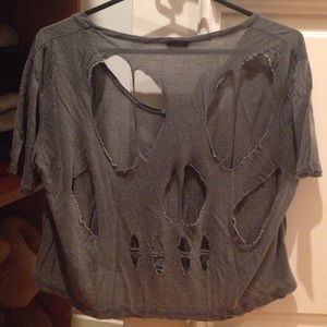 Brandy Melville t shirt with "cut-out" back