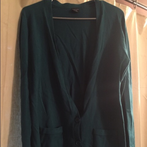 Teal Cardigan