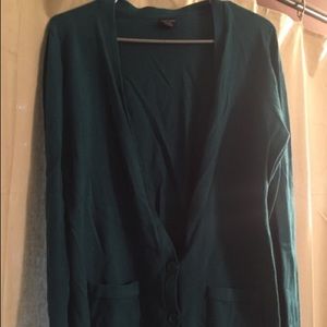 Teal Cardigan