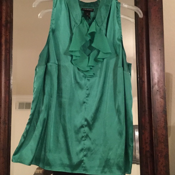 Sleeveless Satin Tank