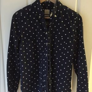 Gap small dot button down