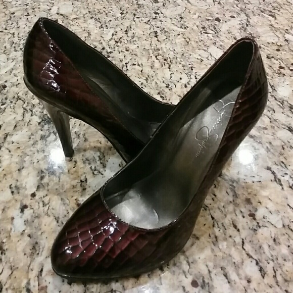 Jessica Simpson Snake Skin Pumps