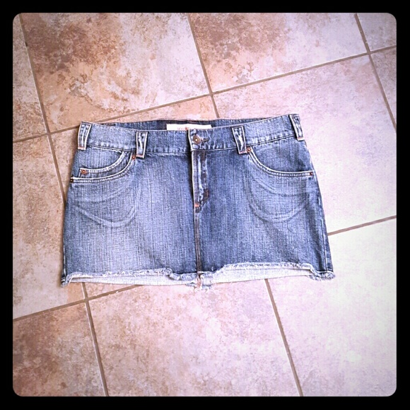 Denim skirt