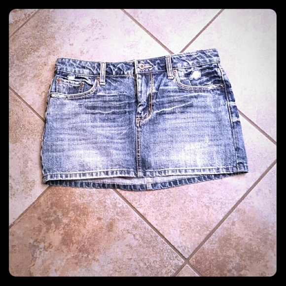 Denim American Eagle Skirt