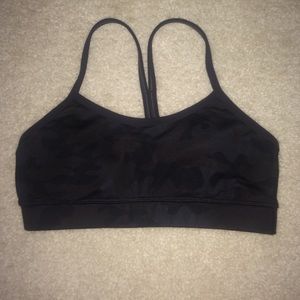 Lulu Lemon Camo Black Sports Bra