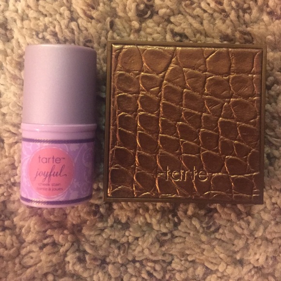 Tarte sample blush and bronzer
