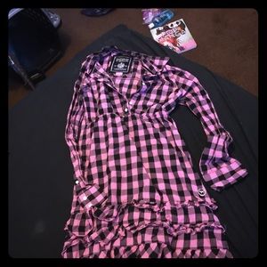 Victoria's Secret Pink Plaid Dress