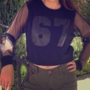 NWOT F21 Cropped Sweater