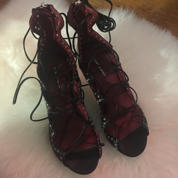 New Isabel Marant Lelie Ghillies lace up sandals - Picture 2 of 4