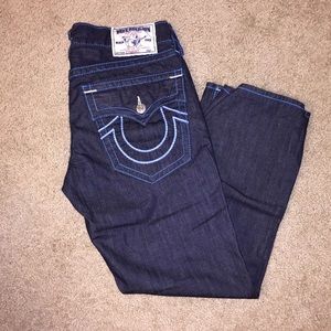 True Religion Men's Straight Leg Jeans 33