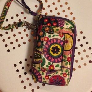 Vera Bradley wristlet viva la Vera