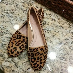 SALE!!BRAND NEW! Land's End Viviane Calf-Hair Flat