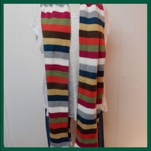 Multi Colored Knit Scarf