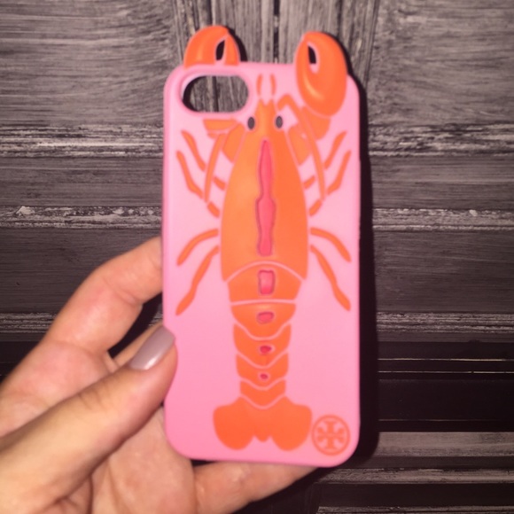 Tory Burch 5/5s lobster phone cover.