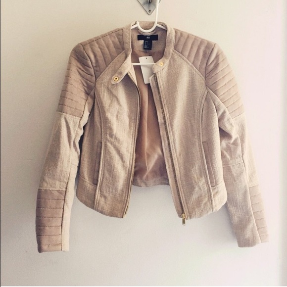NWT H&M Biker Jacket! Size 4