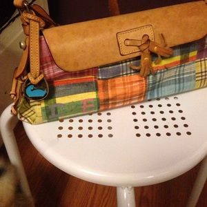 Dooney & Bourke Plaid Picnic purse with wristlet