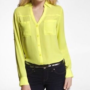 Neon Yellow Portofino Shirt