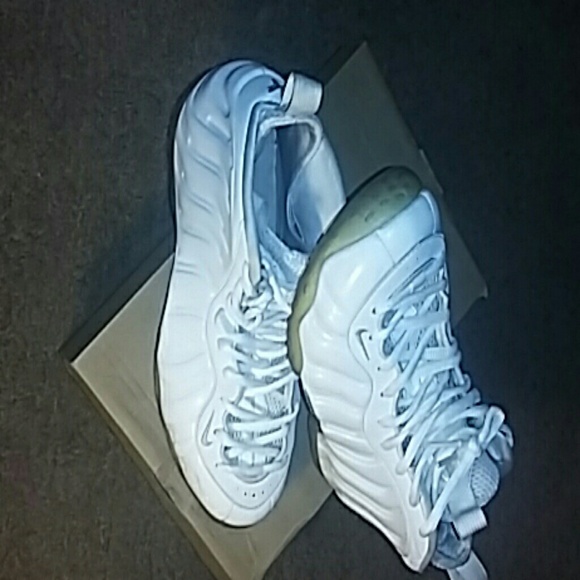 All white foamposite