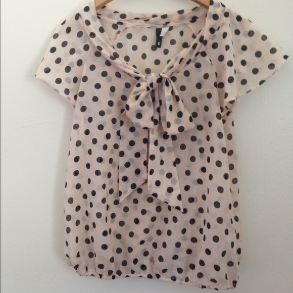 H&M Polka dot top