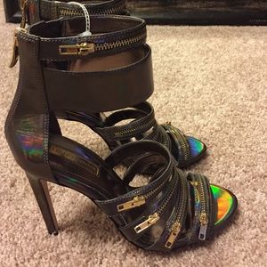 BCBG "Casey" Bronze Zip Shoe