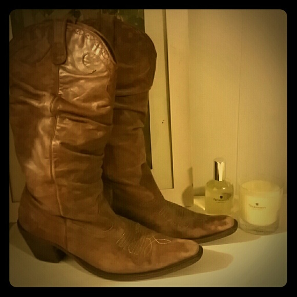 Cow Boy boots.