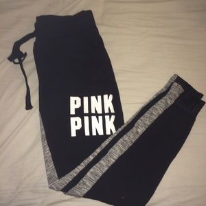 VS pink joggers