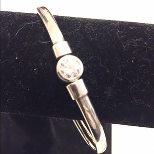 Sterling Silver Bangle Bracelet (925)