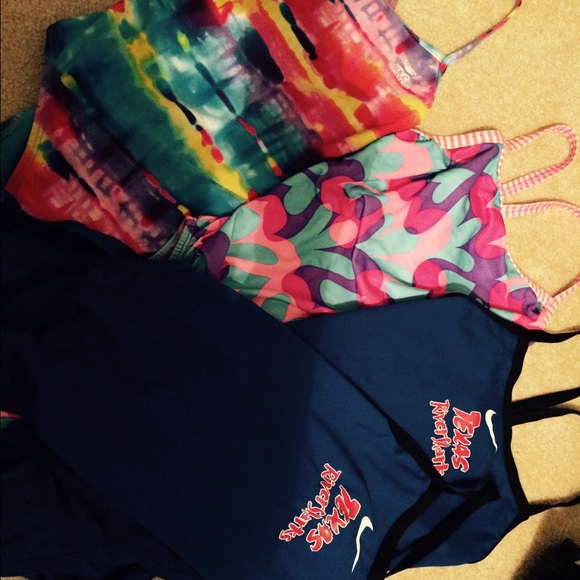 Competitive swim suits. TYR, Uglies, and Nike