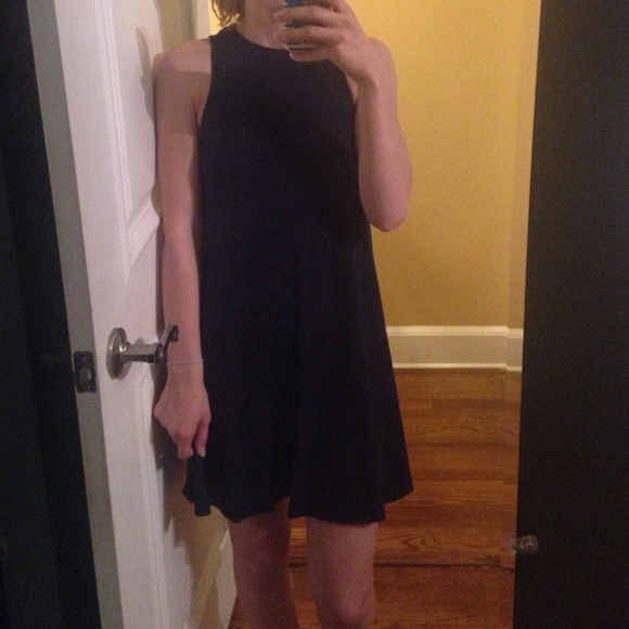 🚫TRADED🚫Soprano Navy Blue Ribbed Dress