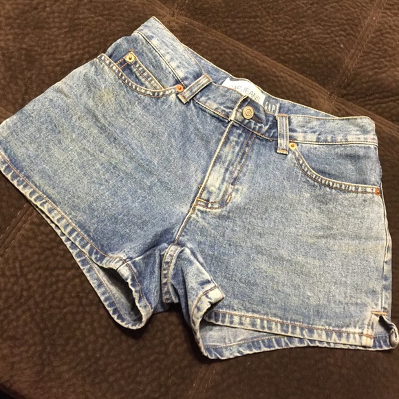 GAP Denim - Gap denim high waisted shorts size 0