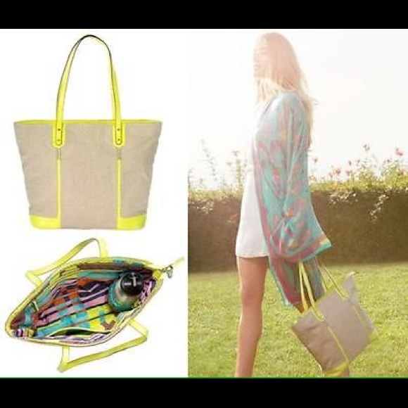 Classic Linen Tote - yellow - Picture 1 of 3