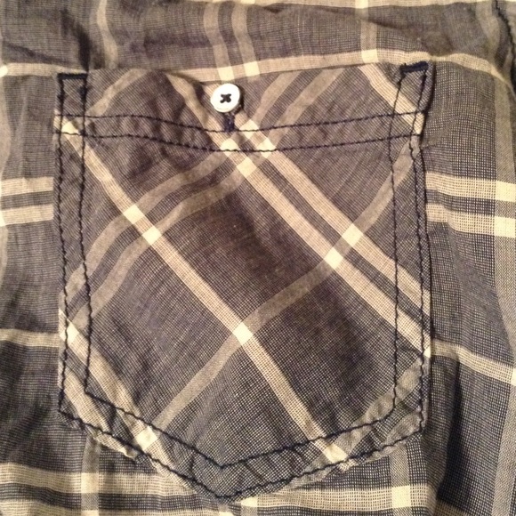 converse plaid button up shirt - Picture 3 of 3