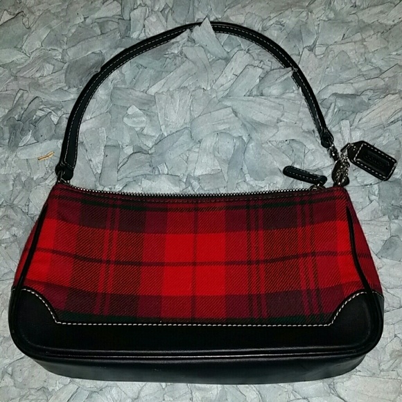 Coach plaid small bag