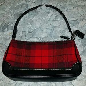 Coach plaid small bag