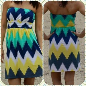 Summer chevron dress