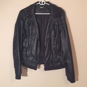 Leather jacket