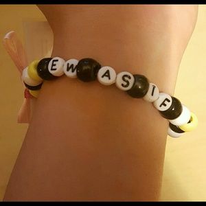 "Clueless" inspired "Ew, As If!" Kandi Bracelet