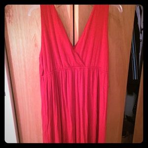Red New York & Company Jersey-Knit dress