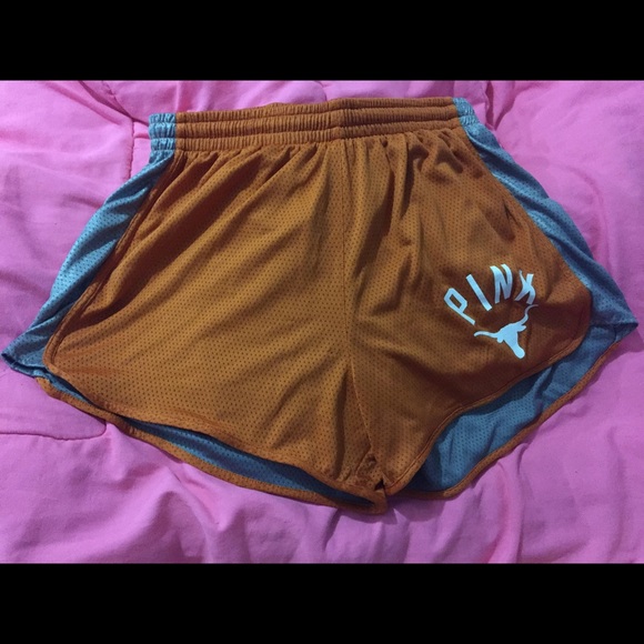 Victoria's Secret PINK UT Longhorn shorts!