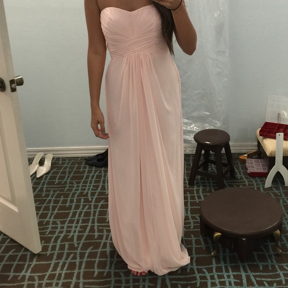 David's bridal bridesmaids dress