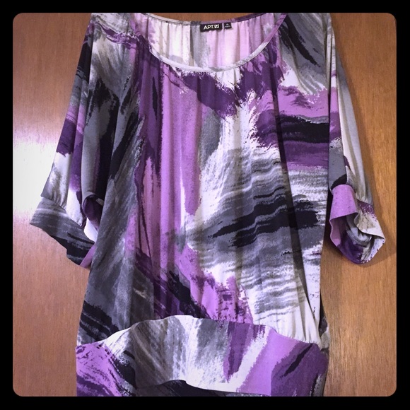 Purple APT 9 top - Picture 1 of 4