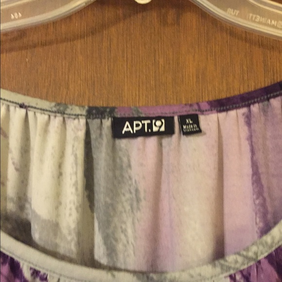 Purple APT 9 top - Picture 2 of 4