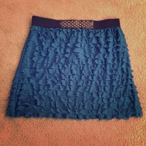 Blue Dressy Skirt