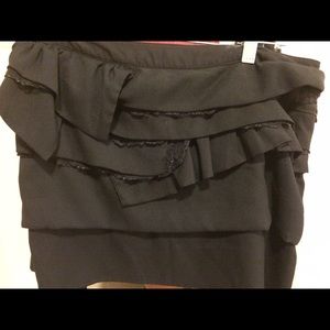 Funky Black Forever 21 skirt
