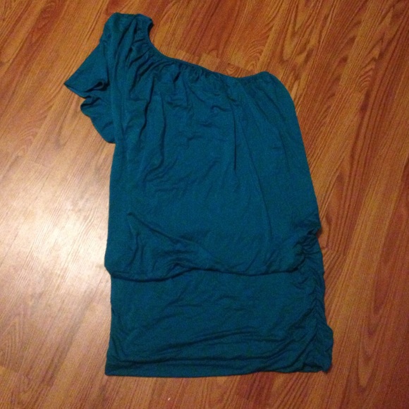 Teal dress