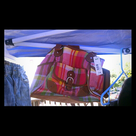 ***SOLD***Plaid purse