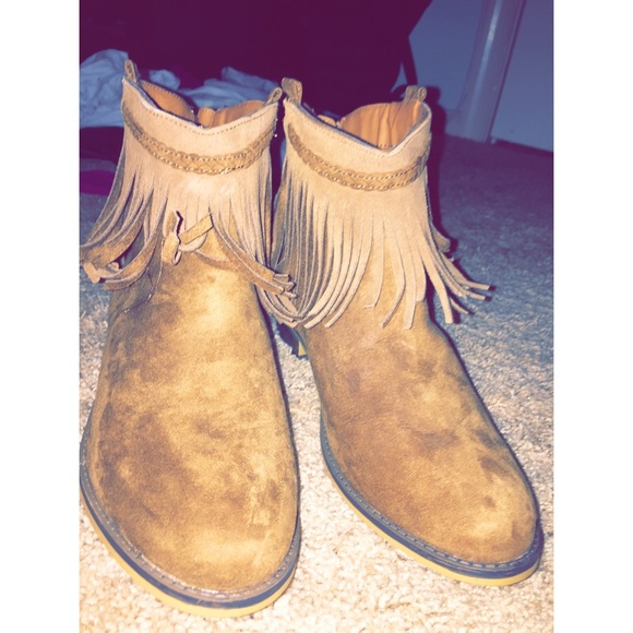 Fringed Boots