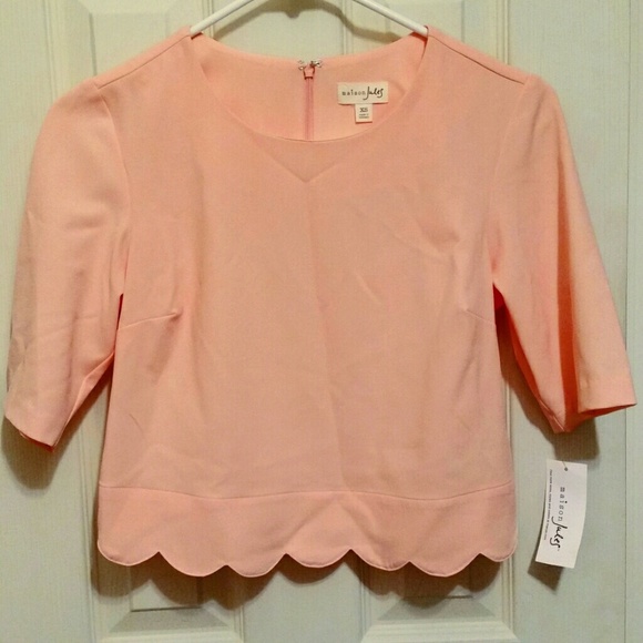 NWT "Maison Jules" Dusty Melon Top from Macy's
